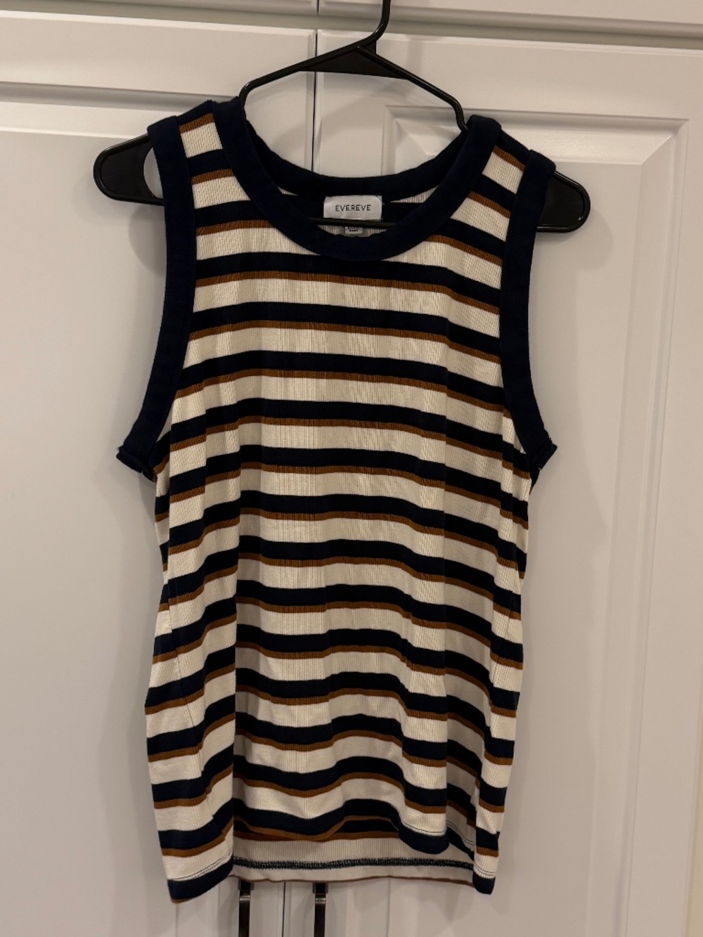 Evereve Remi Striped Tank Top - Size L